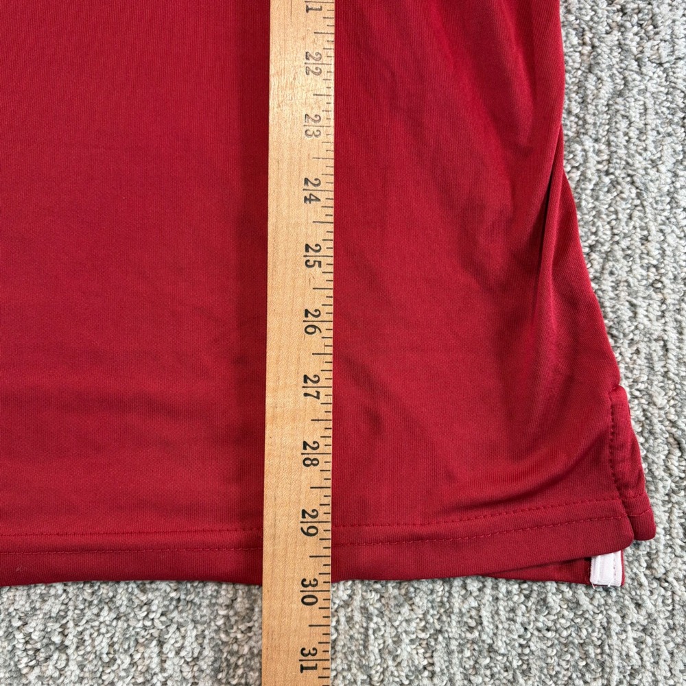 Colosseum‎ Oklahoma Sooners Polo Shirt Mens XL Red OU NCAA Football Performance - Picture 7 of 8